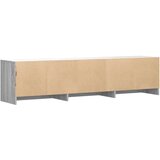 TV omarica z LED Siva Sonoma 165 x 34 x 40 cm Konstruiran les, (5000137202) | Shoptok.si