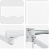  Povlačivi tende Bijela 3 x 2 m 100% Poliester i Aluminij | shoptok.hr