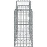  Lučne gabionske košare 12 kom 200x50x80/100cm pocinčano željezo | shoptok.hr