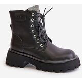 GOE Warm Leather Ankle Boots Workers For Women With Zirconia | shoptok.hr