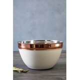 Premier Housewares Skleda iz nerjavečega jekla v bakreni barvi/bež ø 26 cm Prescott – | Shoptok.si