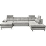 MID.YOU SEDEŽNA GARNITURA, tkanina srebrne barve | Shoptok.si