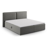 Cosmopolitan Design Siva boxspring postelja s prostorom za shranjevanje 180x200 cm Arendal – Cene