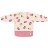 Petite&Mars Ben slinček z dolgimi rokavi 2 y+ Beige Strawberries 1 kos | Shoptok.si