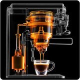 Berdsen BD-770 Aparat za espresso s mlaznicom za pjenjenje mlijeka od 20 bara srebrni | shoptok.hr