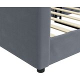  Raztegljiva postelja temno siva 80x200 cm žamet, (21292971) | Shoptok.si