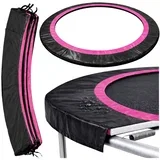 Pomladni ovitek za športni trampolin 8ft črna-roza