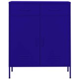 Ormarić za pohranu modri 80 x 35 x 101 5 cm čelični | shoptok.hr