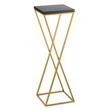  Stalak za cveće LOFT 70x24 cm, zlatna/crna | Eponuda.com