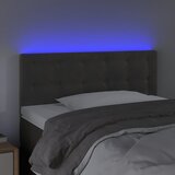  LED uzglavlje tamnosivo 100x5x78/88 cm baršunasto | Eponuda.com