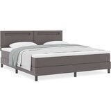  Okvir postelje z vzmetnico Siva 180 x 200 cm Umetna koža, (5000022720) | Shoptok.si