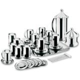 Zepter Masterpiece zepter taiga - set for hot and cold drinks made of stainless steel for 6 persons, 36 elements - cups, tea thermos flask for free | ePonuda.com