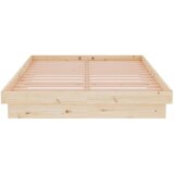  Okvir za krevet od masivnog drva 120 x 190 cm mali bračni | Eponuda.com