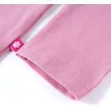 Dječja majica s dugim rukavima tamnoružičasta 104 | shoptok.hr