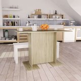  Blagovaonski stol boja hrasta sonome 110 x 60 x 75 cm iverica | shoptok.hr
