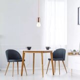  visilica na lanku 1xE27/60W/230V roze zlato | Eponuda.com