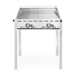 Hendi Green Fire roštilj sa 2 plamenika, Profi Line, Gastronorm 1/1 2 rešetke za roštilj od nerđajućeg čelika, 11,6kW, 740x612x(H)825mm Cene