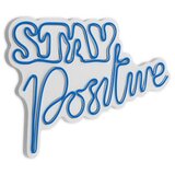 WALLXPERT dekorativna plastična led rasveta stay positive blue | ePonuda.com