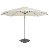  Zunanji senčnik s prenosnim podstavkom peščen, (20693036) | Shoptok.si