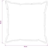  Presvlaka za jastuk 2 pcs HOUTEN Bež 70 x 70 cm Boucl&amp;eacute; Slike