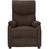  Naslanjač temno rjavo blago, (20812021) | Shoptok.si