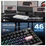 Fantech MK921 Maxfit 8 (white switch) bežična mehanička gejmerska tastatura bela Slike