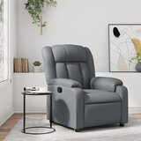  The Living Store Počivalnik sivo umetno usnje - Naslanjač, (21501963) | Shoptok.si
