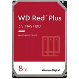 Wd HDD 8TB 80EFZZ SATA RED PLUS 5640RPM 128MB cene