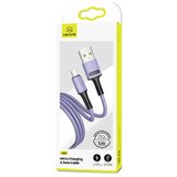Usams KABEL U52 MICROUSB 2A FAST CHARGE 1M VIJOLIČEN ZA TELEFONE, (21980406) | Shoptok.si