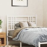  The Living Store Kovinsko vzglavje belo 100 cm - Vzglavje, (21500463) | Shoptok.si
