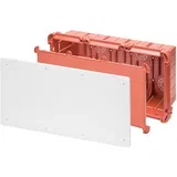 razvodna kutija za beton sa poklopcem i din šinom GW48211 520X260X121mm crveno-bela