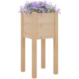  Vrtne sadilice 2 kom 31 x 31 x 70 cm od masivne borovine | shoptok.hr