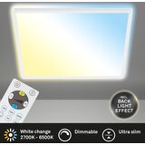 BRILO plafonjera led 18 w 2400 lm cct 2700 - 6500 k 29,3x29,3x2,8 cm bcl bijela | shoptok.hr