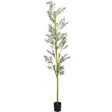 vidaXL Umetno oljčno drevo 1000 listov 300 cm zelena | Shoptok.si