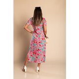 Fenzy Maxi Haljina S Cvjetnim Uzorkom, Roza | shoptok.hr