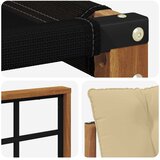  Set vanjskih sofa 4 kom. Prirodna i bež | shoptok.hr