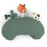 Done By Deer aktivnosni jastuk tummy time tiny farm green | shoptok.hr