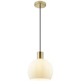 Brilliant Luster na sajli CONY 1xE27/20W/230V, prečnik 25 cm, mesing | Eponuda.com