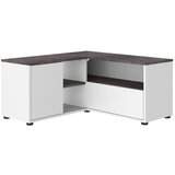 TemaHome Bela/siva TV omarica v betonskem dekorju 90x45 cm Angle – Cene