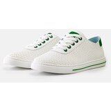 Gemre Women's white perforated lace-up sneakers Ruala | Shoptok.si