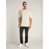 Calvin Klein Jeans Majica temno bež / greige | Shoptok.si
