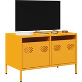 Maison Chic TV omarica - TV stojalo - Televizijska omarica gorčično rumena 68x39x43,5 cm hladno valjano jeklo, (21699820) | Shoptok.si