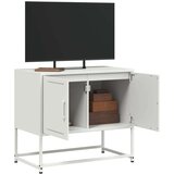 vidaXL TV omarica bela 68,5x39x60,5 cm jeklo | Shoptok.si