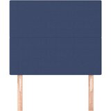 vidaXL Posteljno vzglavje 2 kosa modro 90x5x78/88 cm blago | Shoptok.si