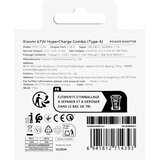  Zidni punjač Xiaomi 67W 6.2A 1 x USB-A s USB-C kabelom Bijeli BHR9465EU | shoptok.hr