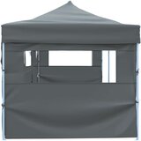 vidaXL Zložljiv pop-up vrtni šotor s 5 stranicami 3x9 m antraciten | Shoptok.si