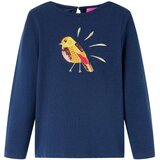 vidaXL Dječja majica dugih rukava modra 128 | shoptok.hr
