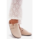 Boto Women's Slippers and On Cork Platform With Buckle Light Beige Klarae | Shoptok.si