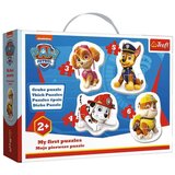 Trefl Puzzle Skye/ Marshall/ Chase and Rubble - 4 slagalice (veličina 3/4/5/6) | ePonuda.com