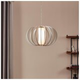 Eglo stellato 2 visilica/1, e27, prečnik 500, belo drvo | Eponuda.com